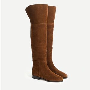 J.Crew Over the knee suede boots